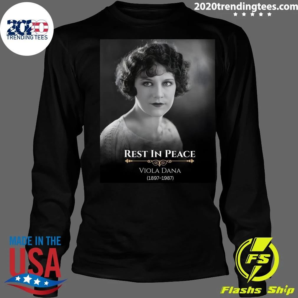 Rest In Peace Viola Dana 1897-1987 Shirt