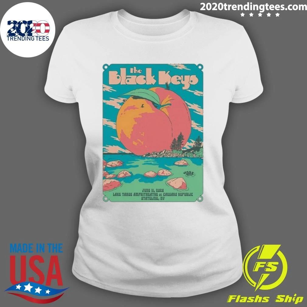 The Black Keys Lake Tahoe, NV June 11, 2026 Event Tee Shirt