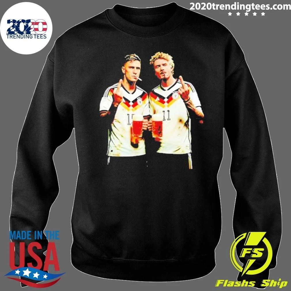 German Football The Middle Finger Gesture 2 Shirt