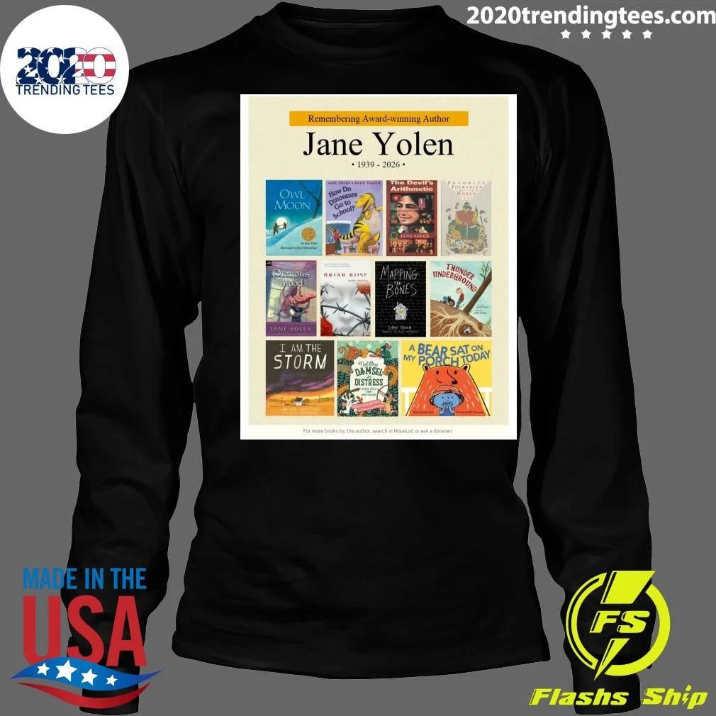 Remembering Award Winning Author Jane Yolen 1939-2026 Shirt