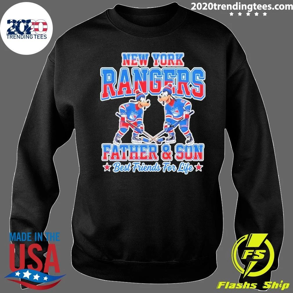 New York Rangers Father And Son Best Friends For Life Shirt