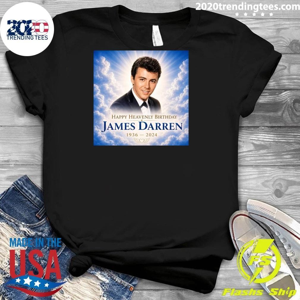 Happy Heavenly Birthday James Darren 1936-2024 Shirt