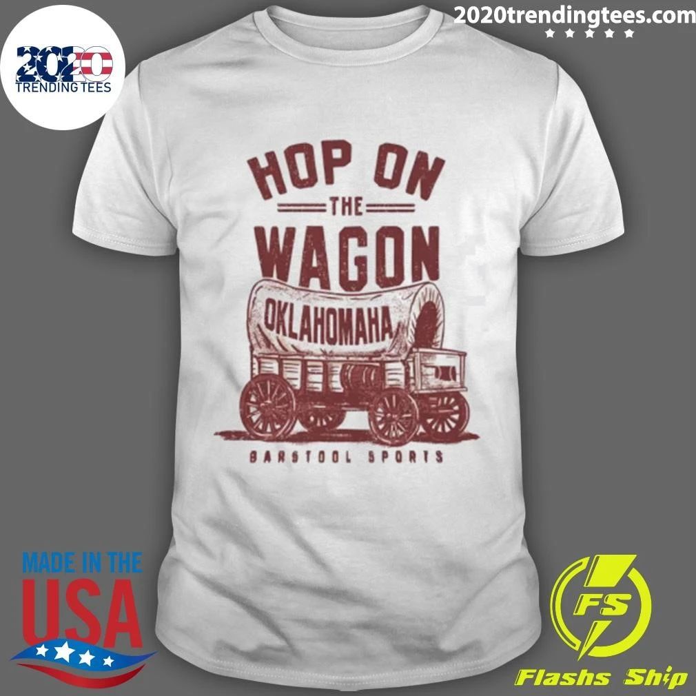 Hop On The Wagon Oklahomaha Shirt