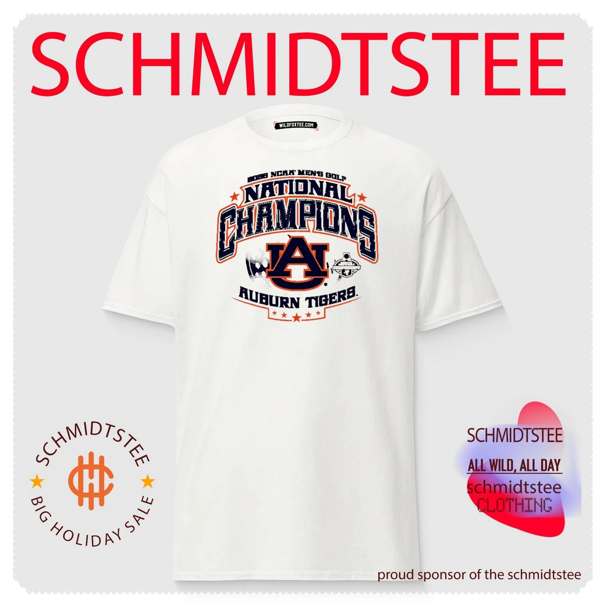 Auburn Tigers 2026 NCAA Men’s Golf National Champions vintage shirt