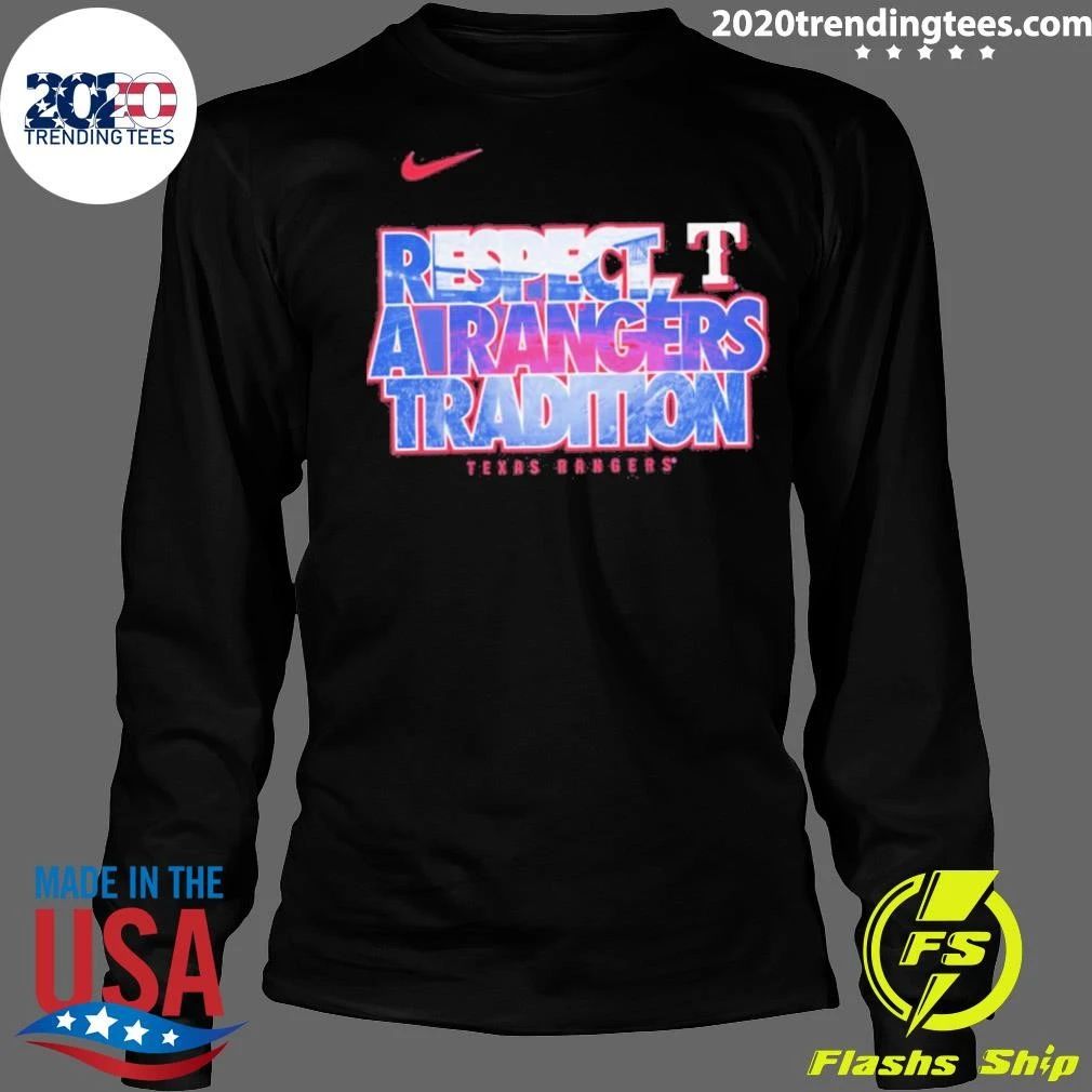 Rangers Respect A Grangers Tradition Shirt