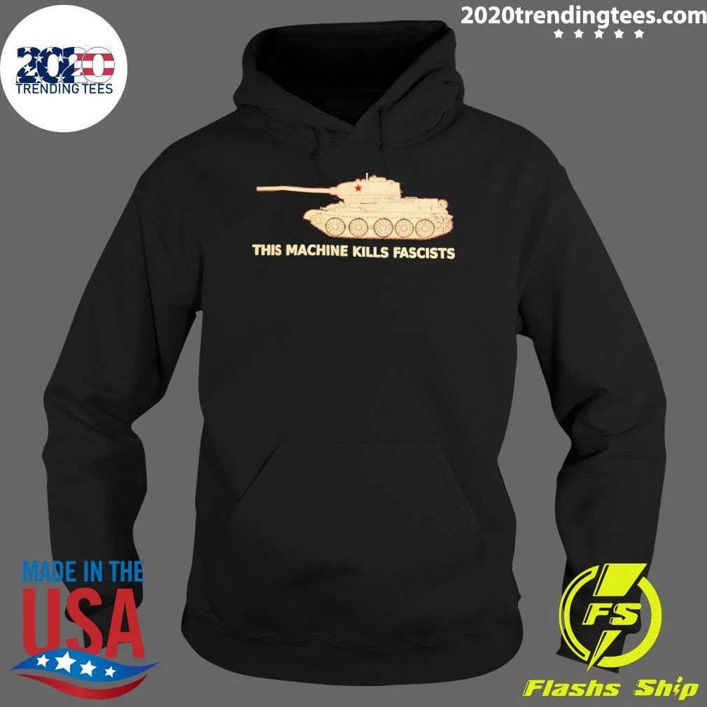 Soviet T-34 Tank This Machine Kills Fascists Shirt