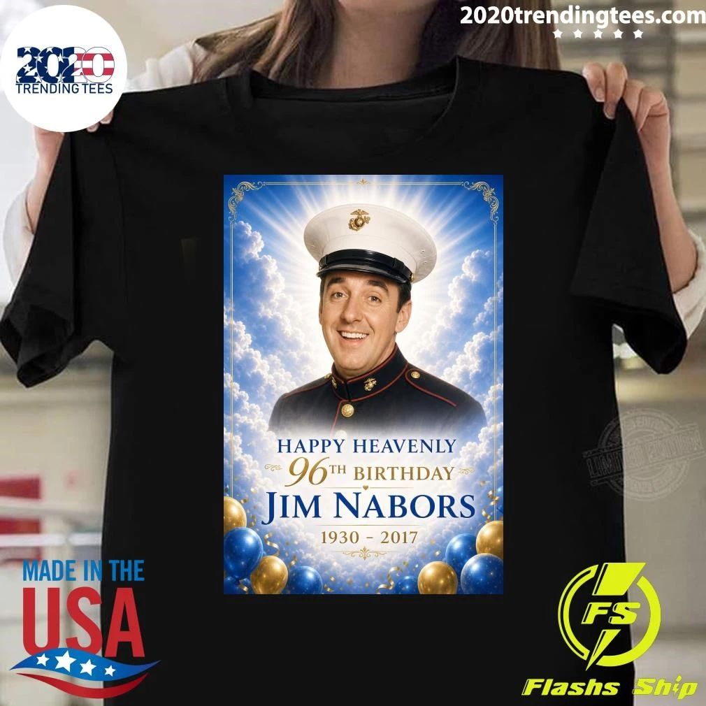Happy Heavenly 96th Birthday Jim Nabors 1930-2017 Shirt