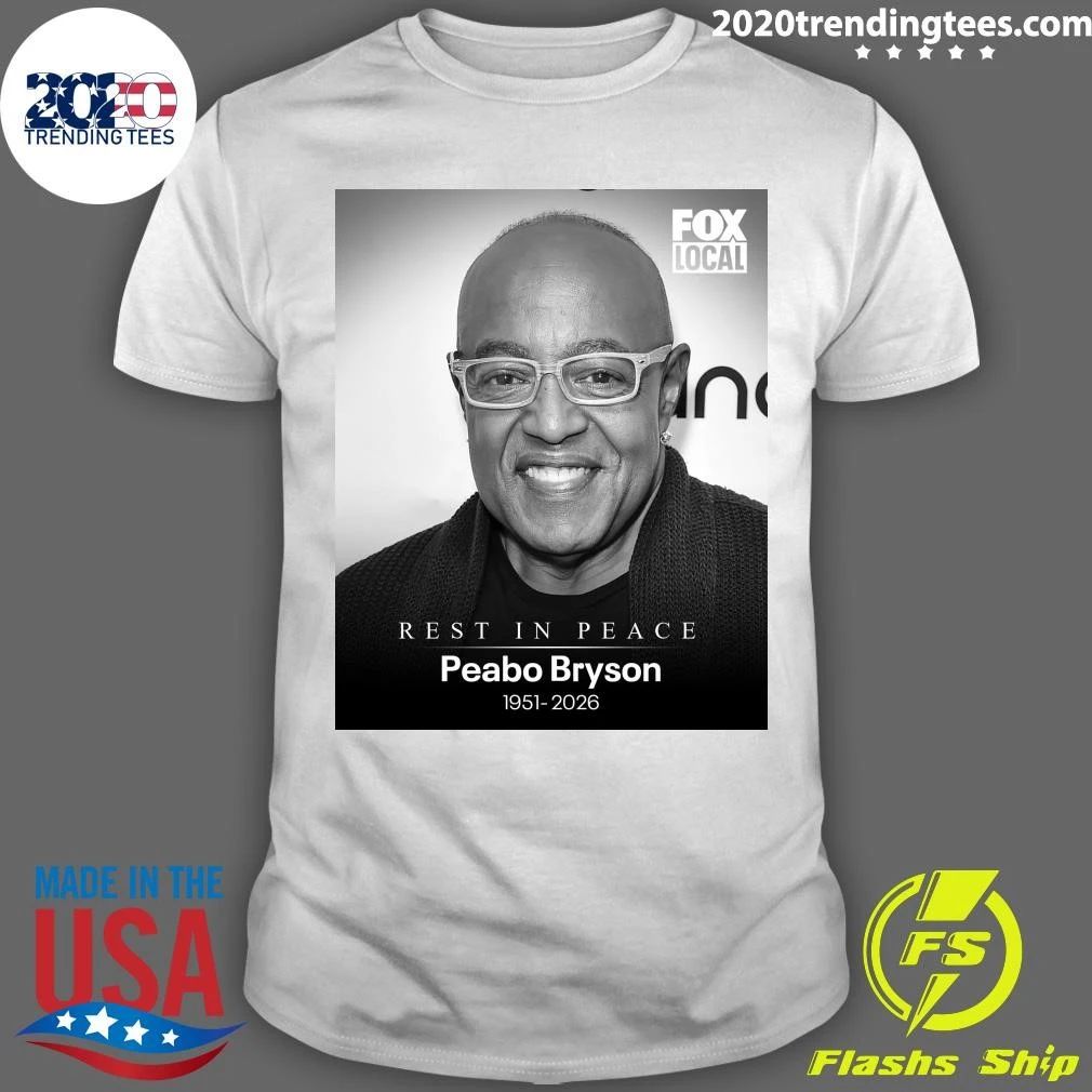 Rest In Peace Peabo Bryson 1951-2026 Shirt