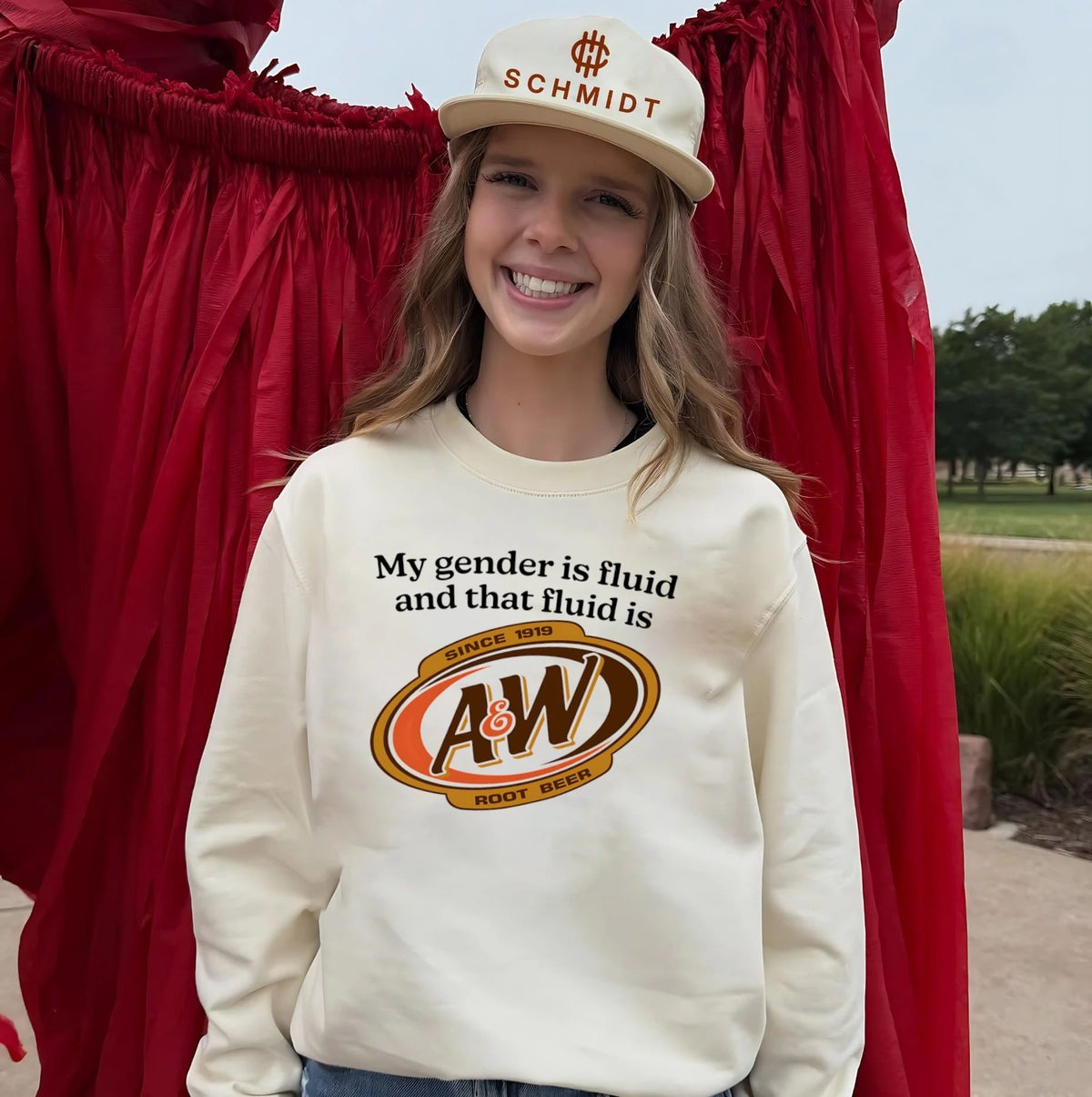 My Gender Is Fluid and That Fluid Is A&W Root Beer shirt