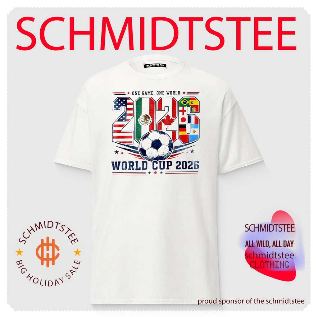 USA Mexico Canada Football World Cup 2026 One Game One World shirt