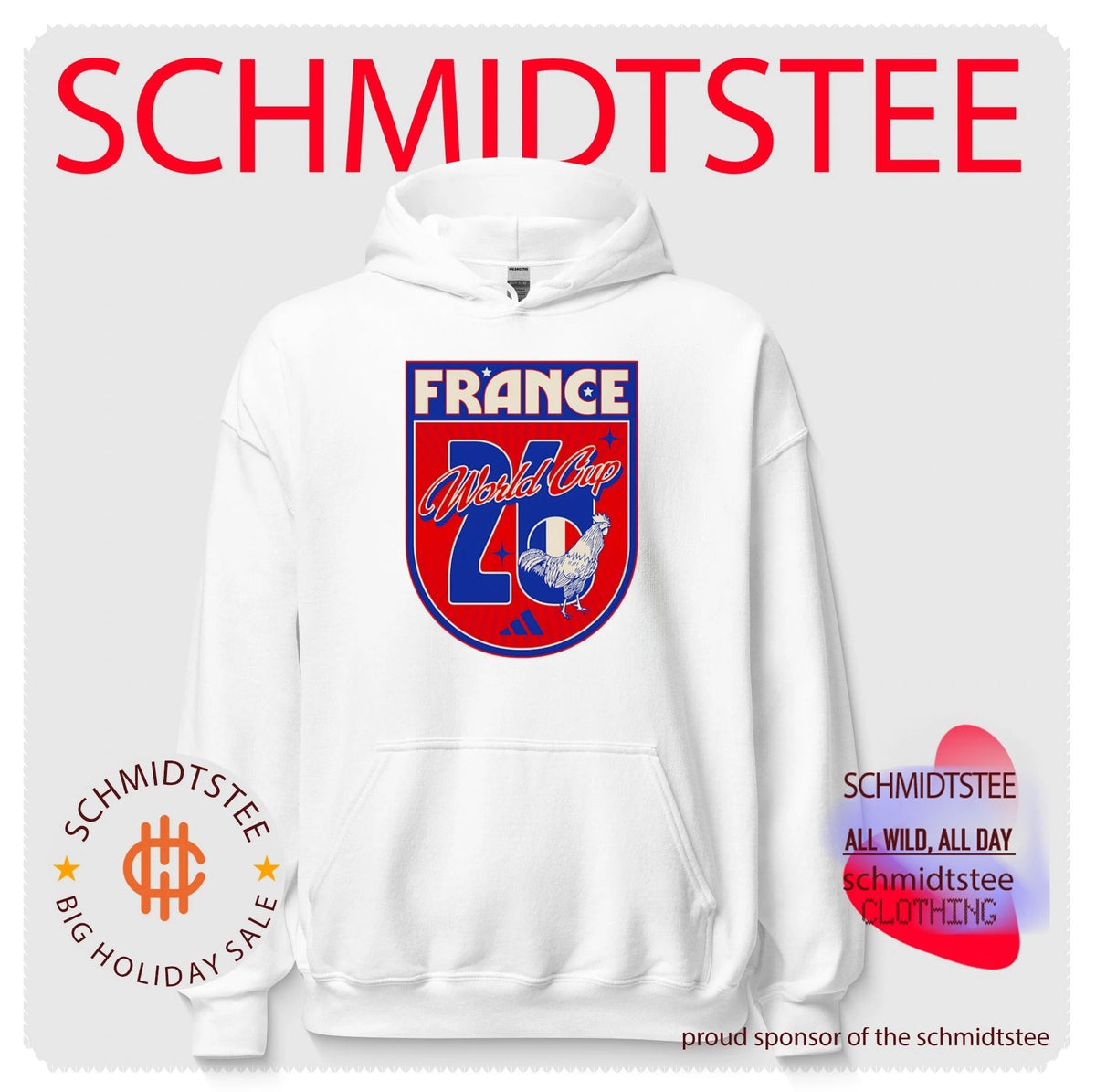 France World Cup 26 Soccer Logo Football shirt