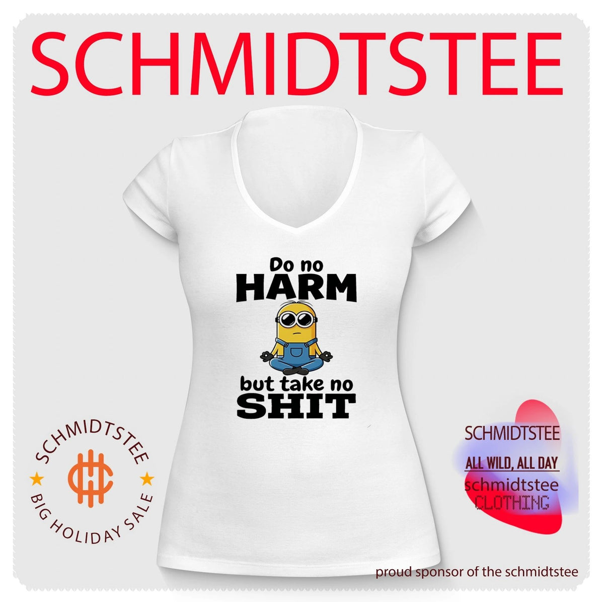 Do no harm but take no shit Minion shirt