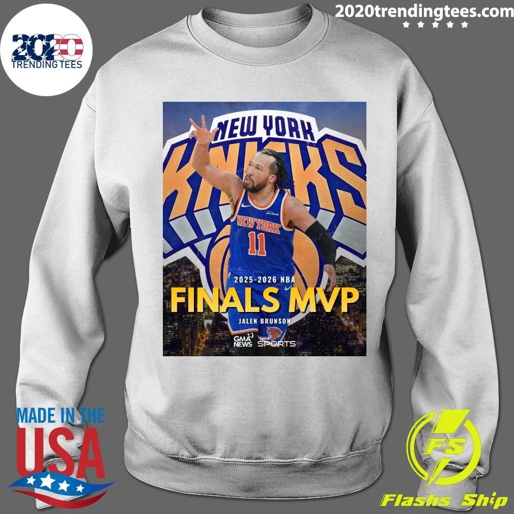 Jalen Brunson Named NBA Finals MVP After Historic 45-Point Effort In Knicks’ Clinching Win Shirt