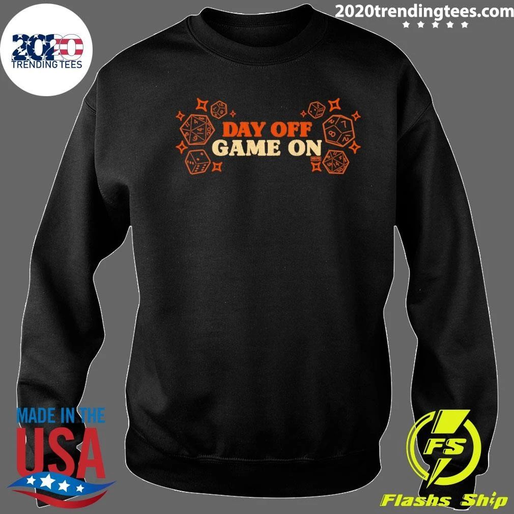 Day Off Game On Summer Day Out Shirt