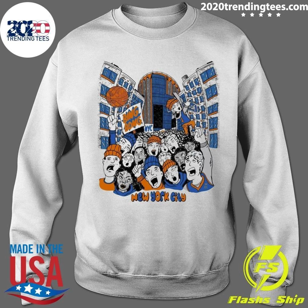 New York City Knicks Basketball Fan Bing Bong NYC Shirt