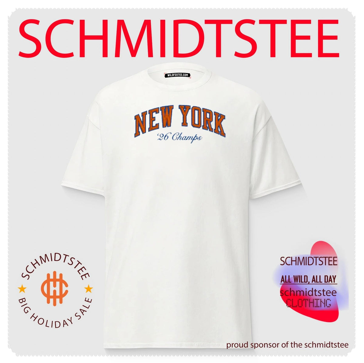 New York Basketball NY ’26 Champs logo shirt