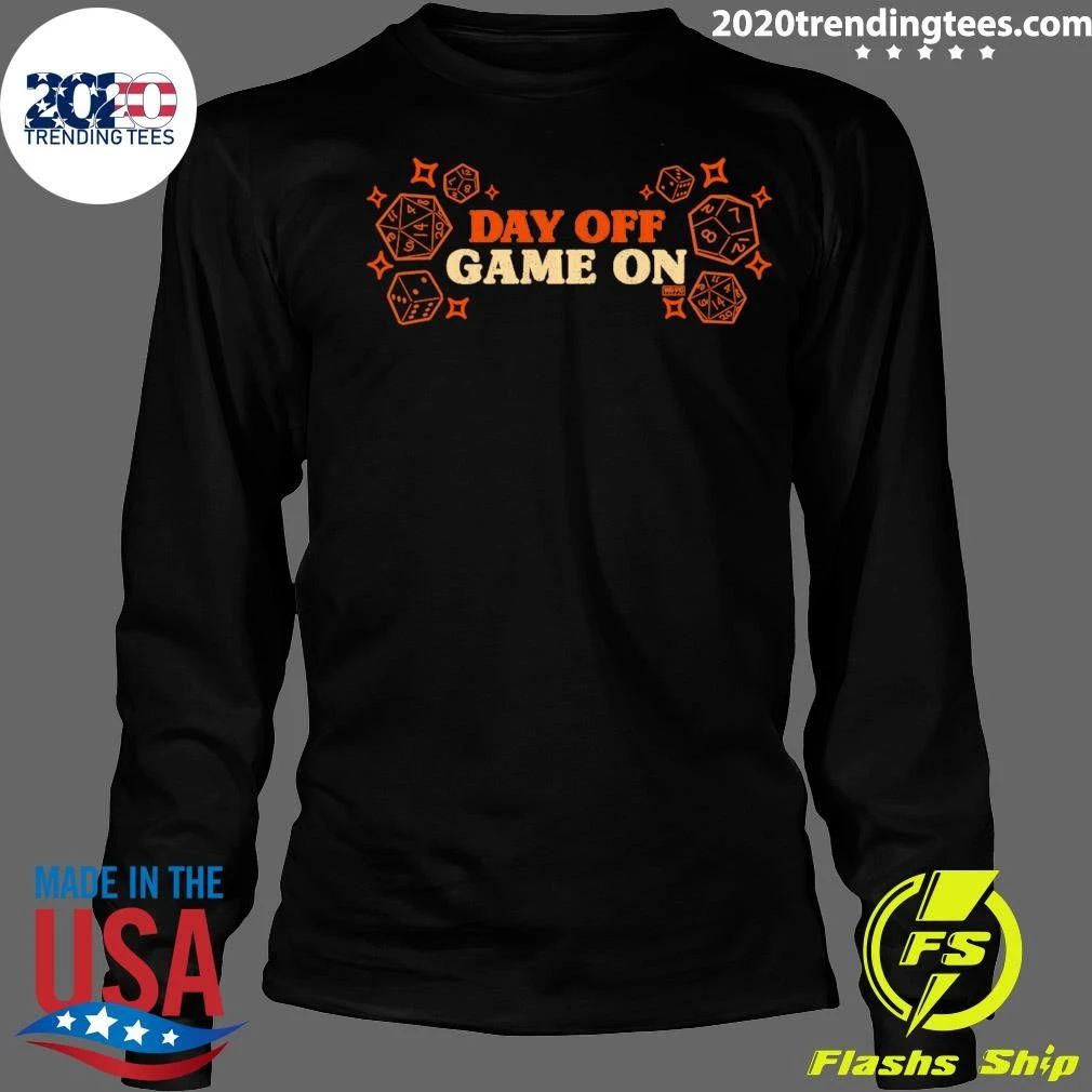 Day Off Game On Summer Day Out Shirt