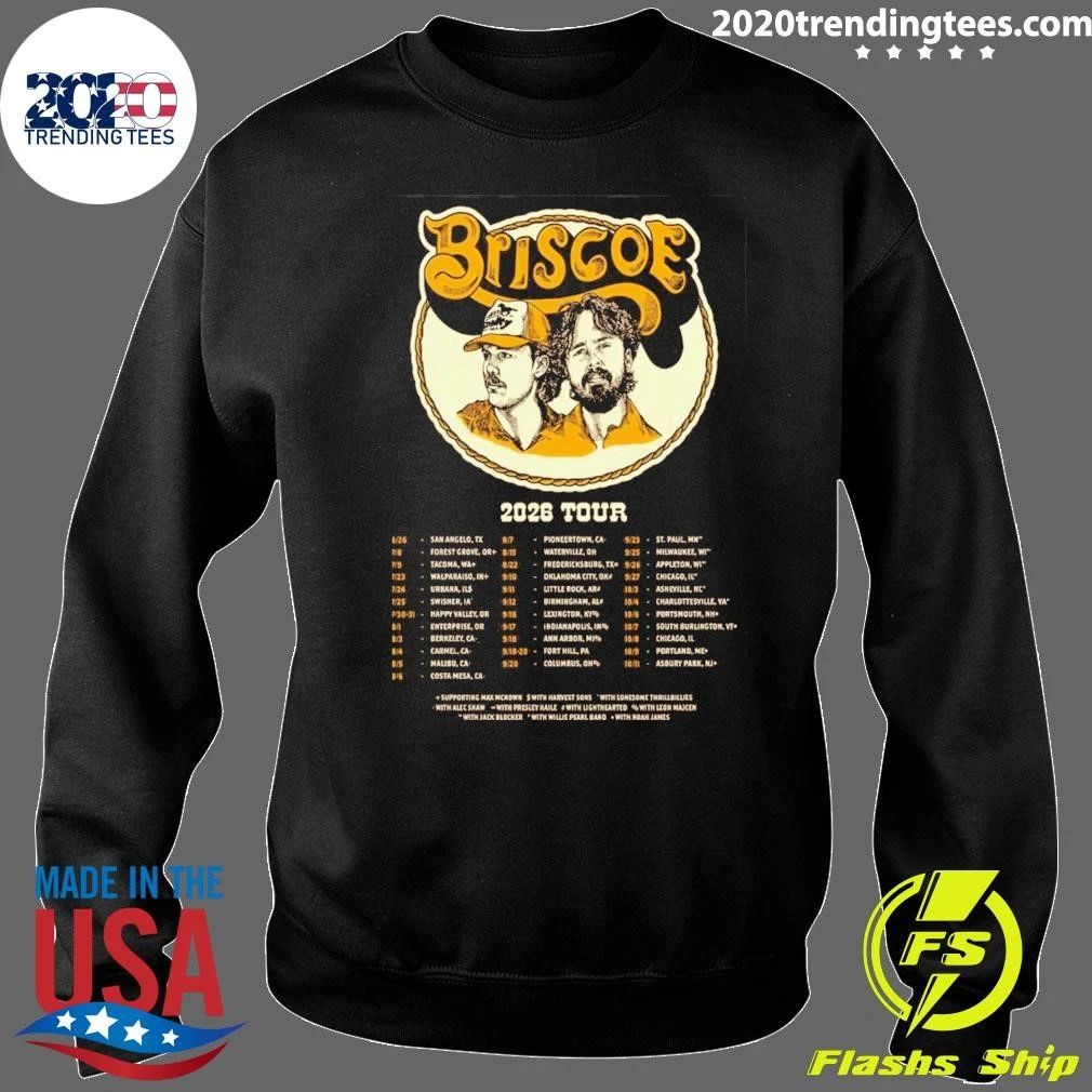 Briscoe World Tour 2026 Poster Shirt