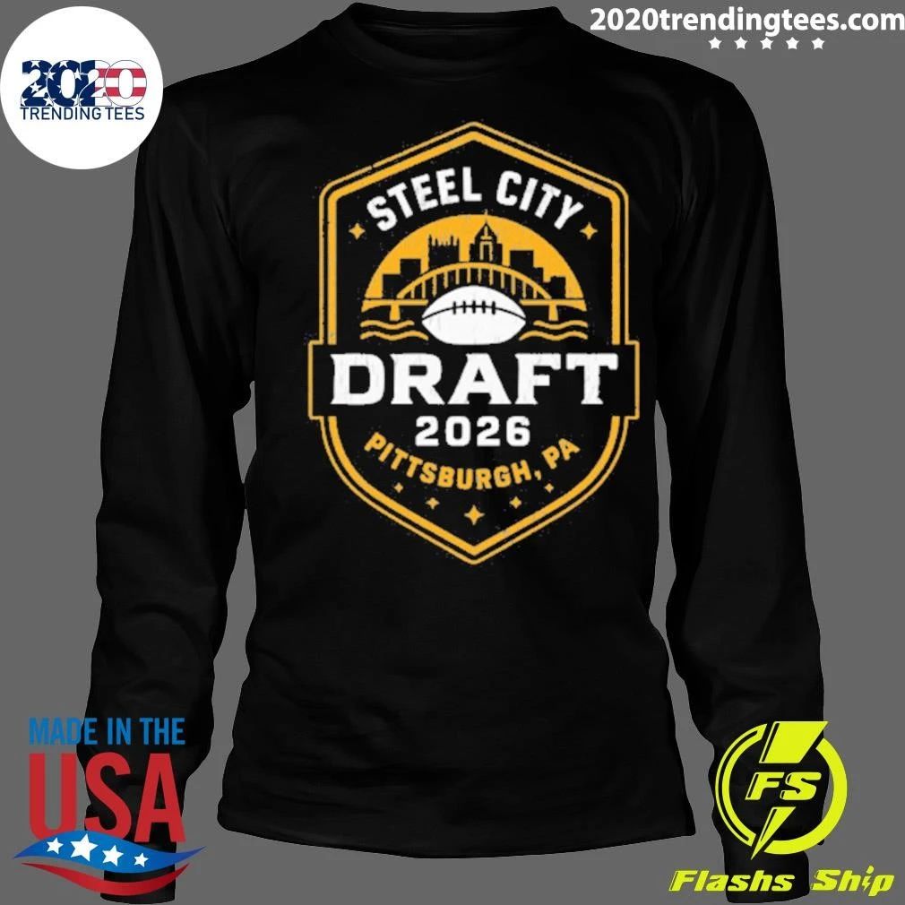 Steel City Draft 2026 x Pittsburgh Football Shirt