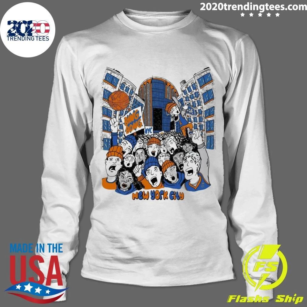 New York City Knicks Basketball Fan Bing Bong NYC Shirt