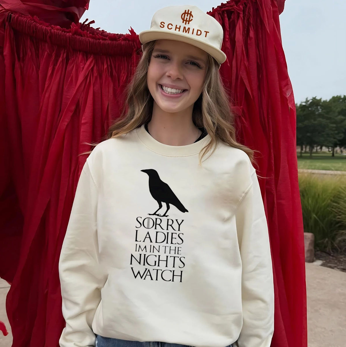 Sorry ladies im in the nights watch shirt