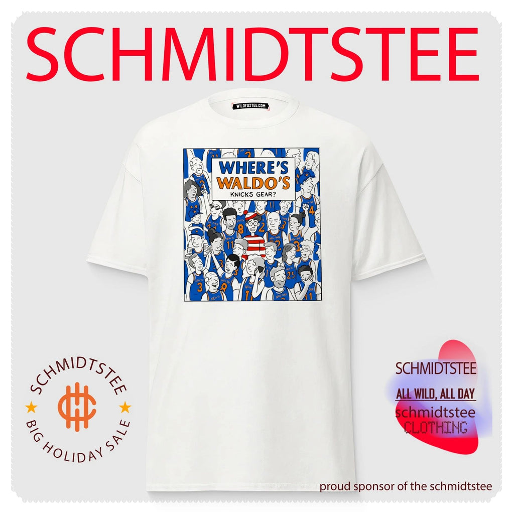 Where’s Waldo’s Knicks Gear fan paint shirt