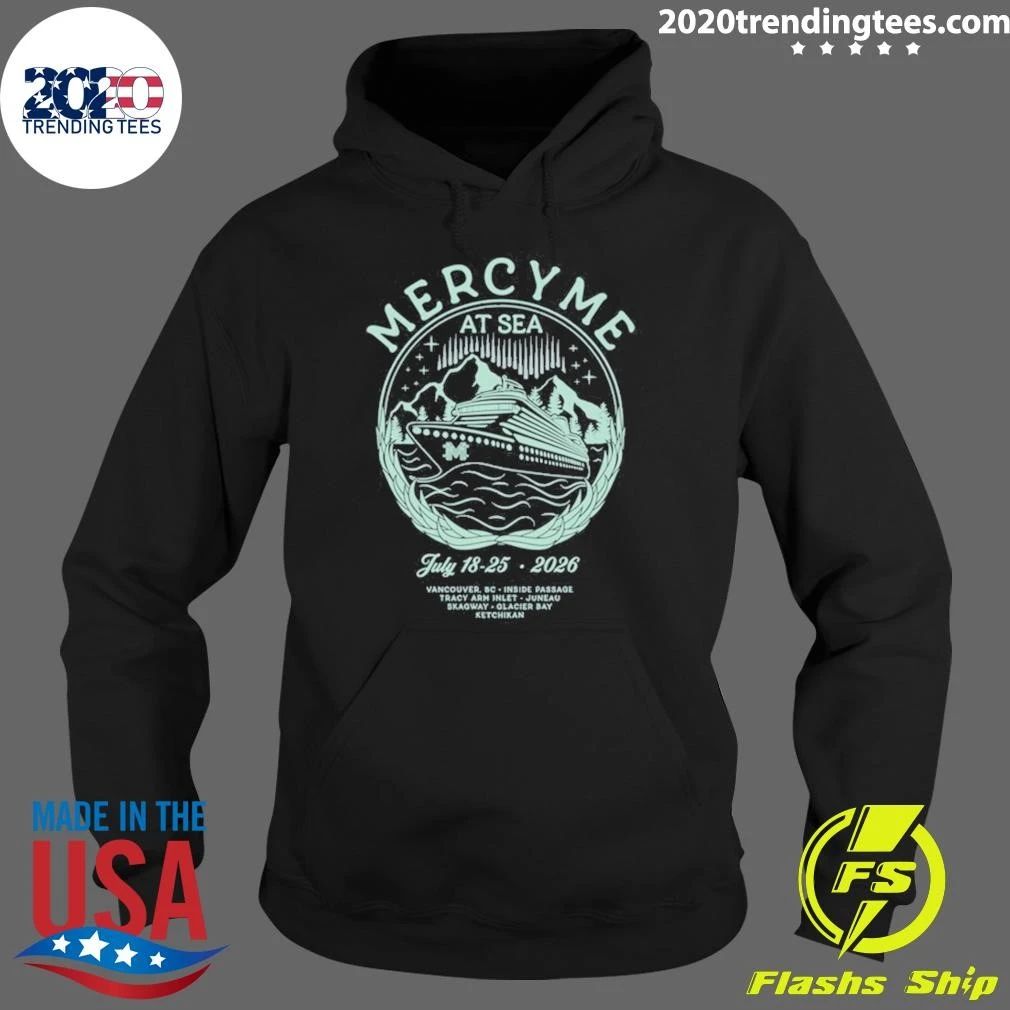 MercyMe At Sea July 18-25. 2026 Cruise Shirt
