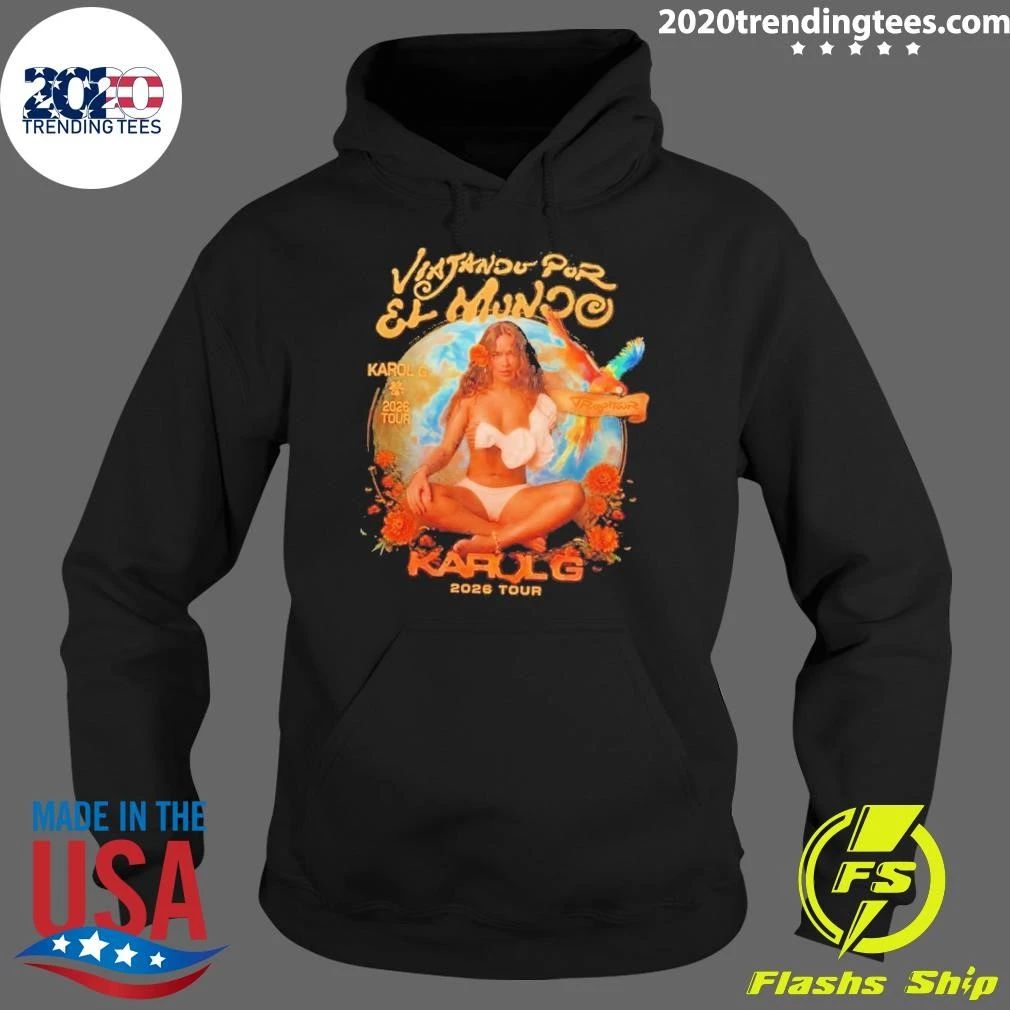 Viajando Por El Mundo Karol G 2026 Tour Shirt