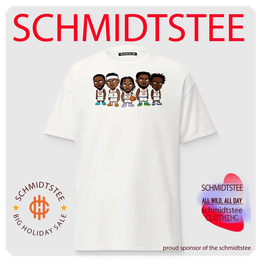 NY Basketball Toon Squad caricature shirt