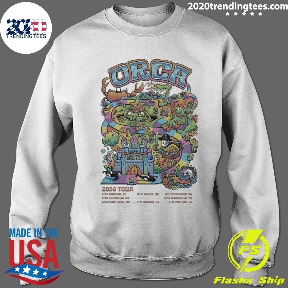 Morca The Band 2026 Summer Tour Poster Shirt