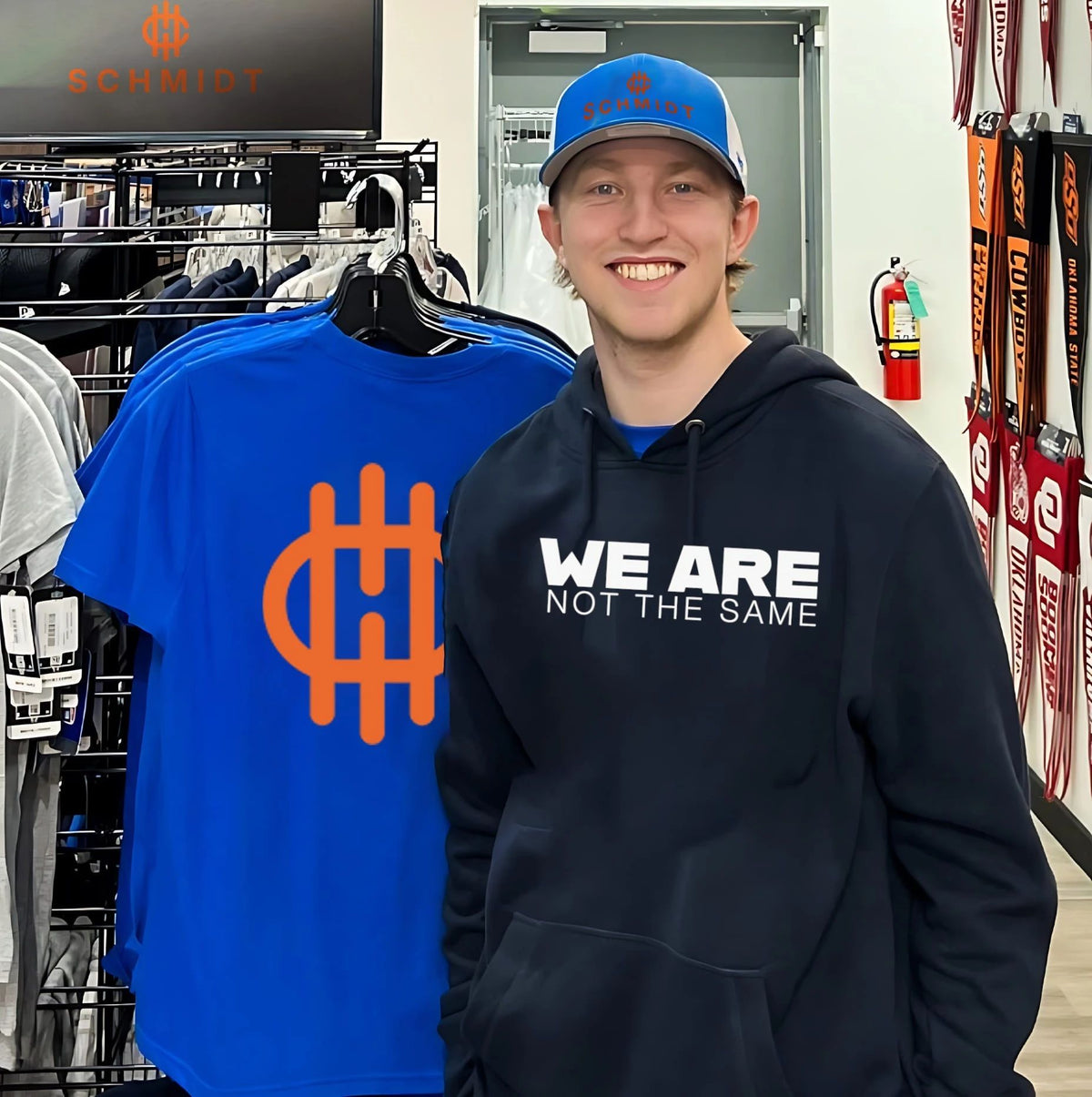 We are not the same shirt