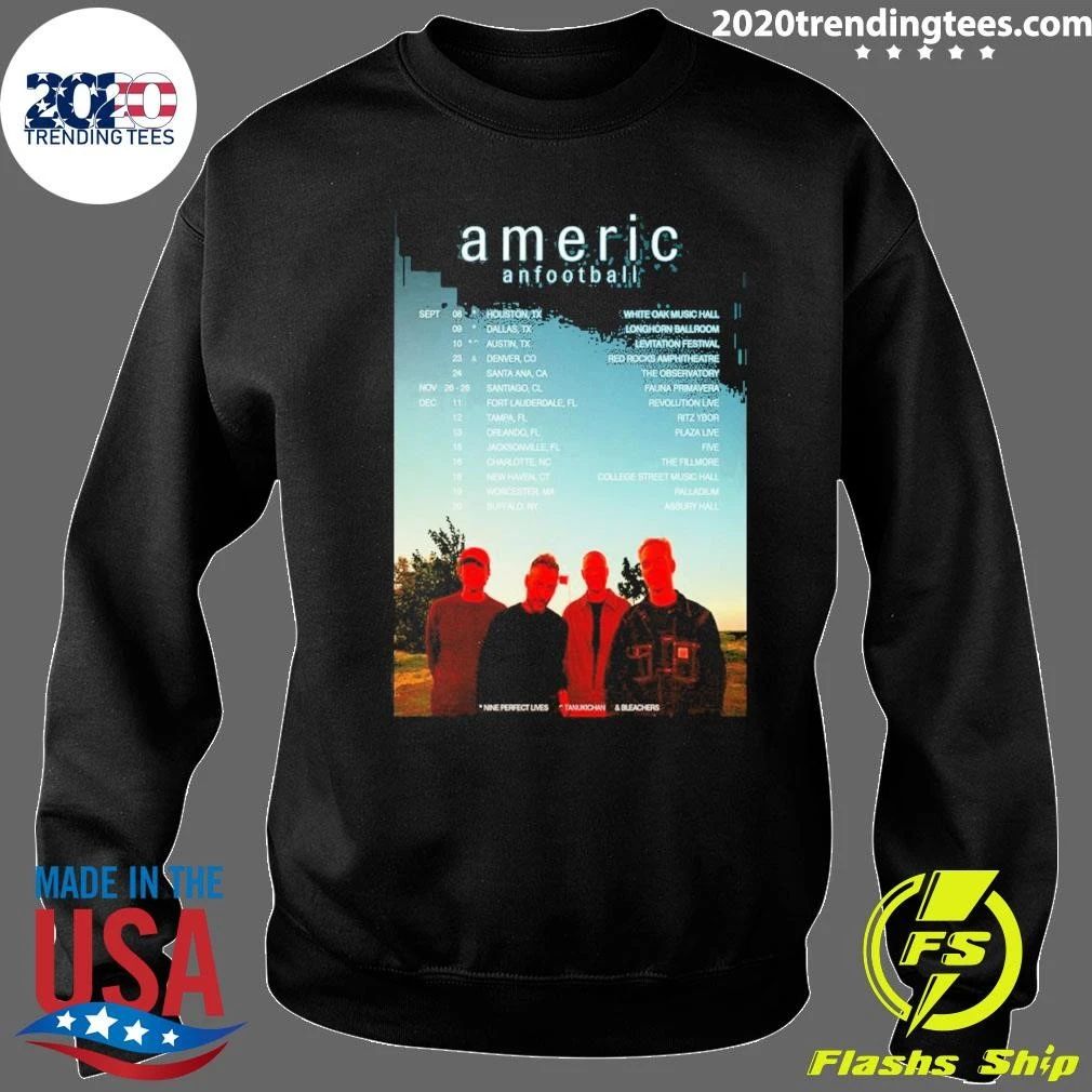 American Football Tour 2026 Poster Shirt