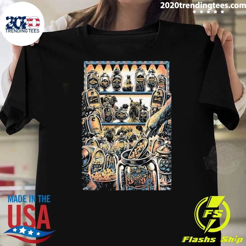 Dogs in A Pile 2026 Spring Tour Poster Shirt