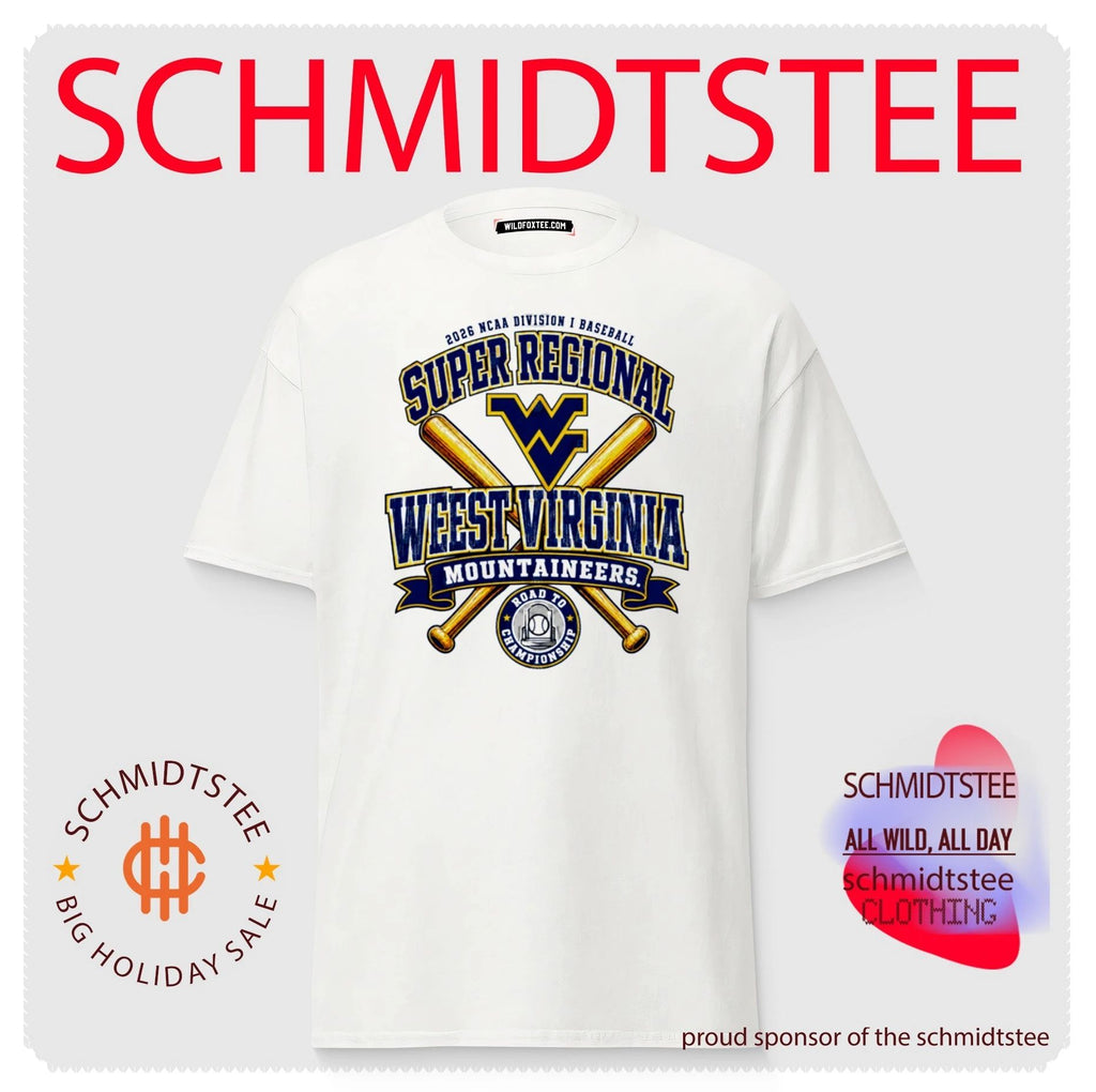 West Virginia Mountaineers Champion 2026 NCAA Division I Baseball Super Regionals shirt