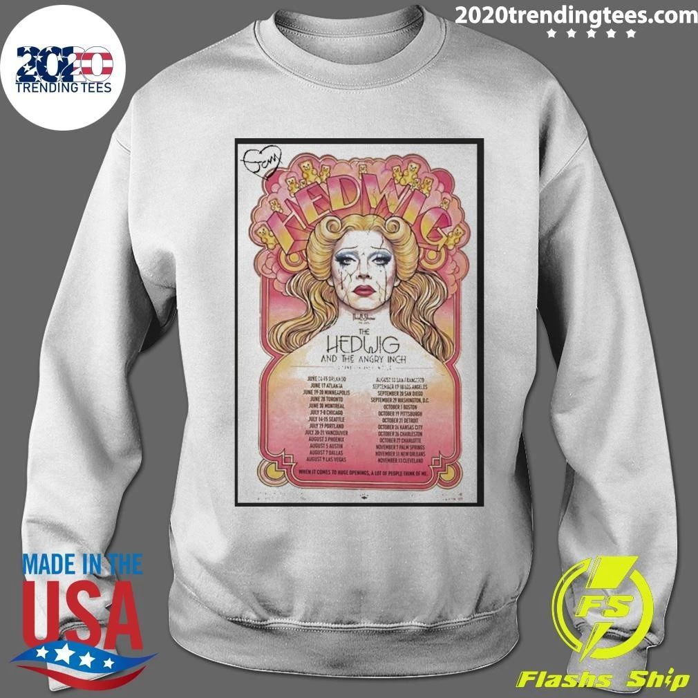 Hedwig And The Angry Inch Opening Tour 2026 Signed Poster Shirt