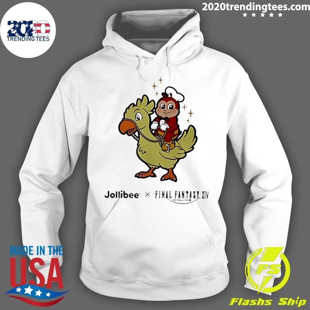 Jollibee X Final Fantasy Xiv Online Logo Shirt