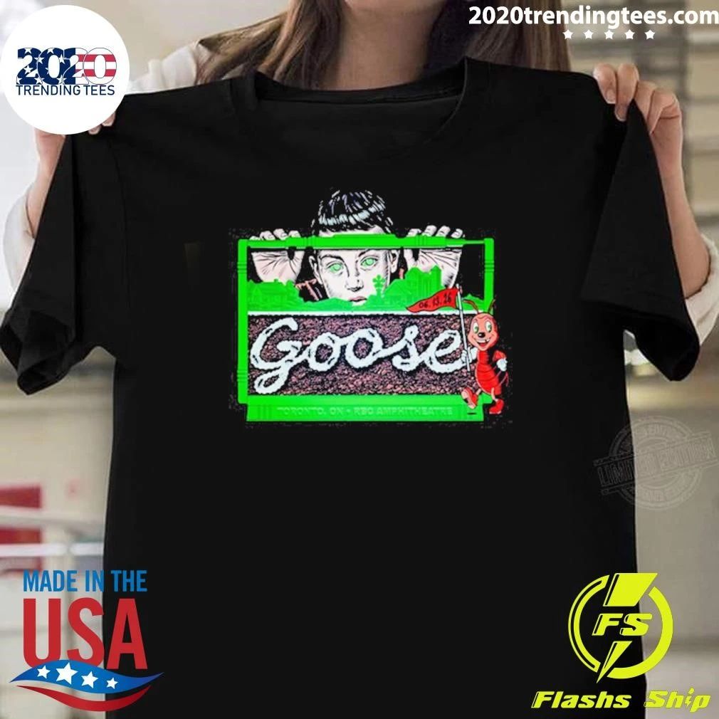 Goose Concert RBC Amphitheatre, Toronto, ON June 13, 2026 Tee Shirt