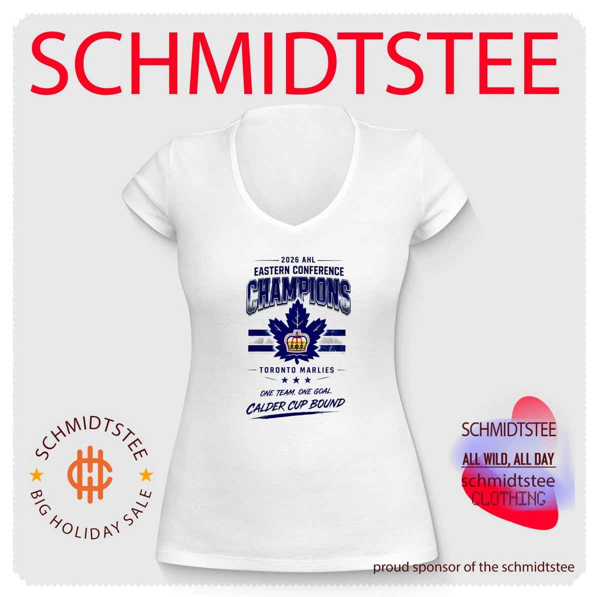 Toronto Marlies 2026 Eastern Conference Champions one team one goal shirt
