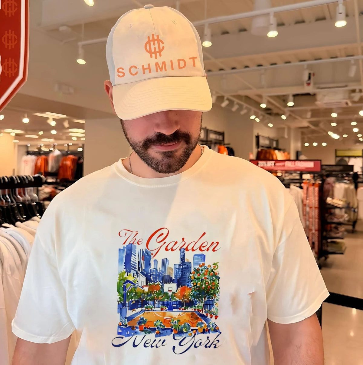 The garden New York illustration shirt