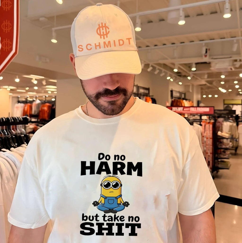 Do no harm but take no shit Minion shirt