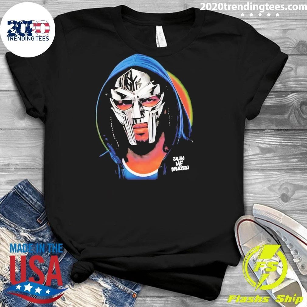 Jalen Brunson Mf Doom Mask Nba Basketball Jalen Mf Brunson Parody Shirt