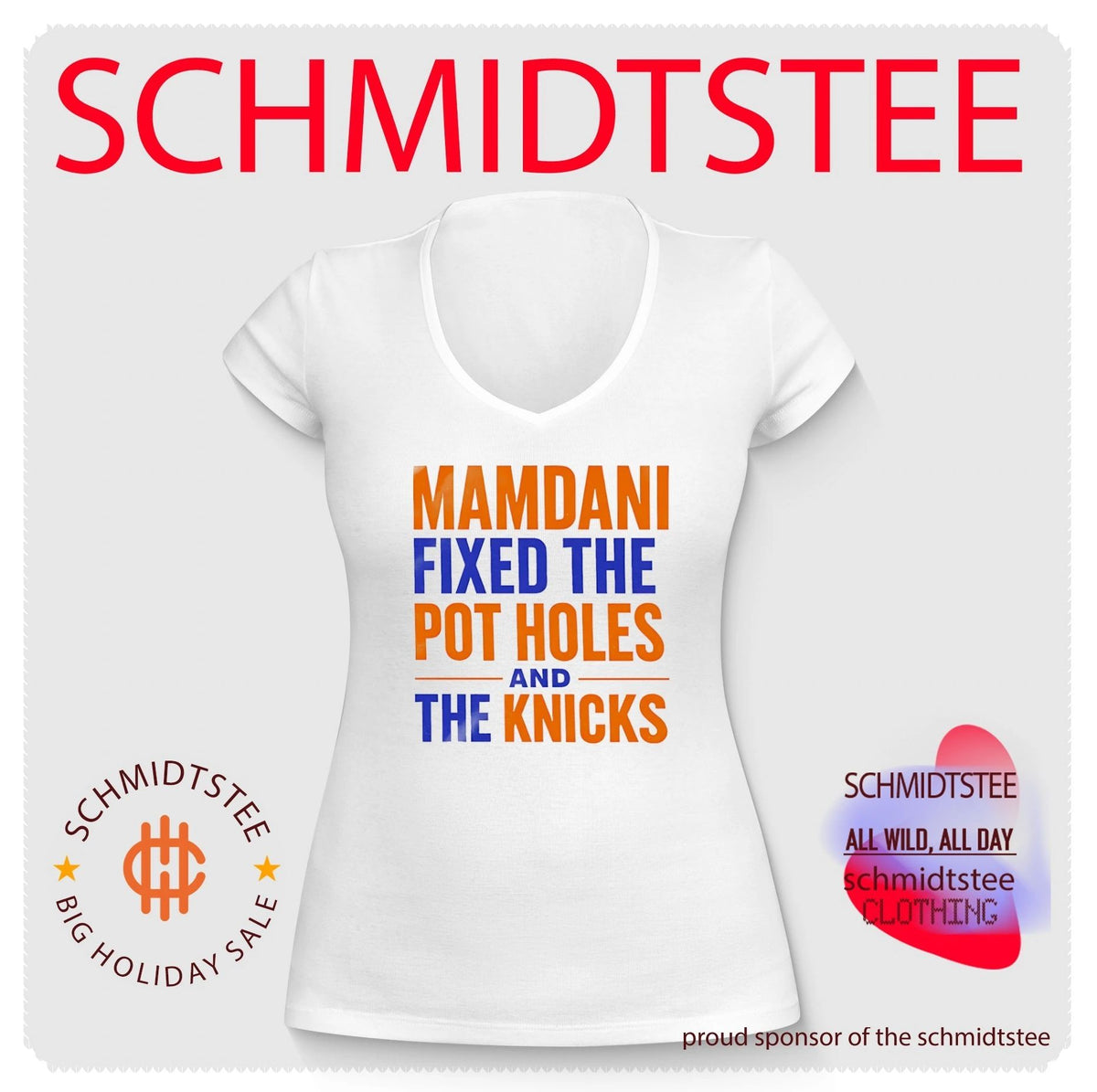 Mamdani fixed the pot holes and the NY Knicks shirt