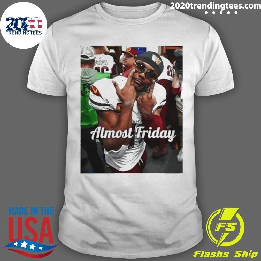 Almost Friday Scary Terry Washington Commanders shirt