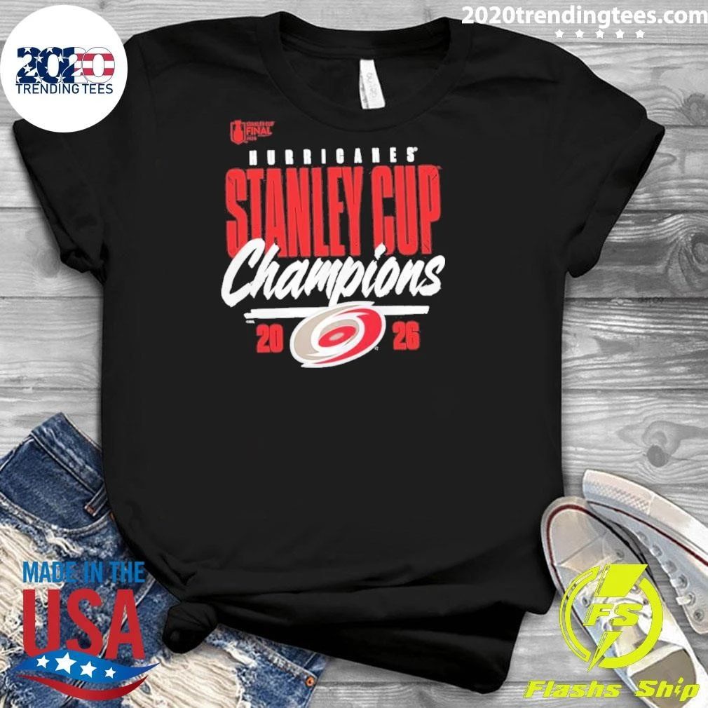 Carolina Hurricanes Red 2026 Stanley Cup Champions Shirt