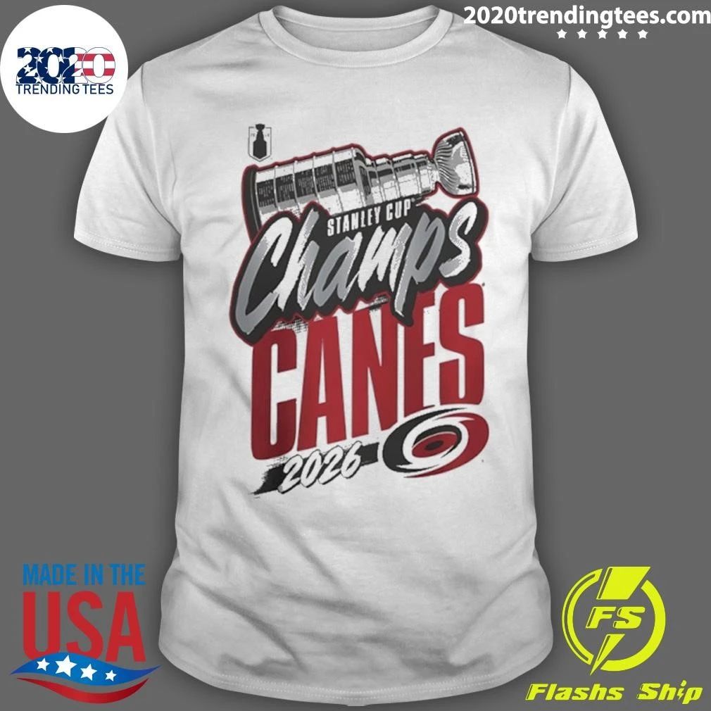 Carolina Hurricanes 2026 Stanley Cup Champions Replica Locker Room Shirt