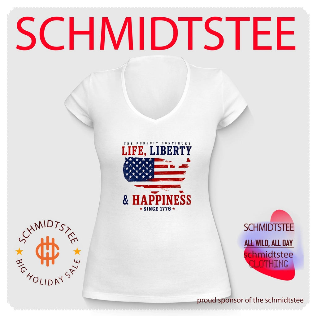 The Pursuit Continues Life Liberty and happiness State shirt