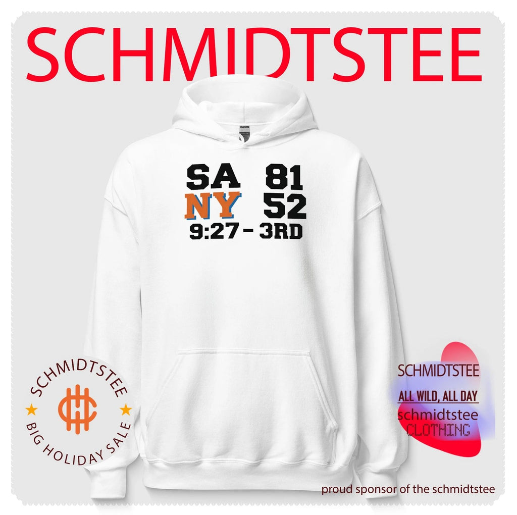 SA 81 NY 52 3rd Quarter Scoreboard shirt
