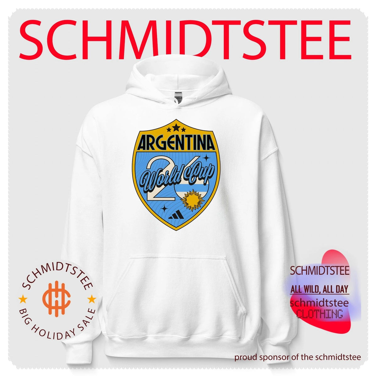 Argentina World Cup 26 Soccer Shield Football shirt