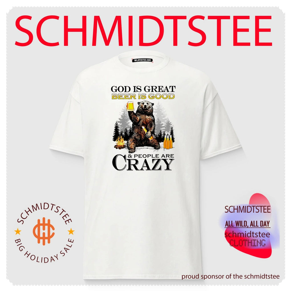God is great Michelob Ultra is good and people are crazy shirt
