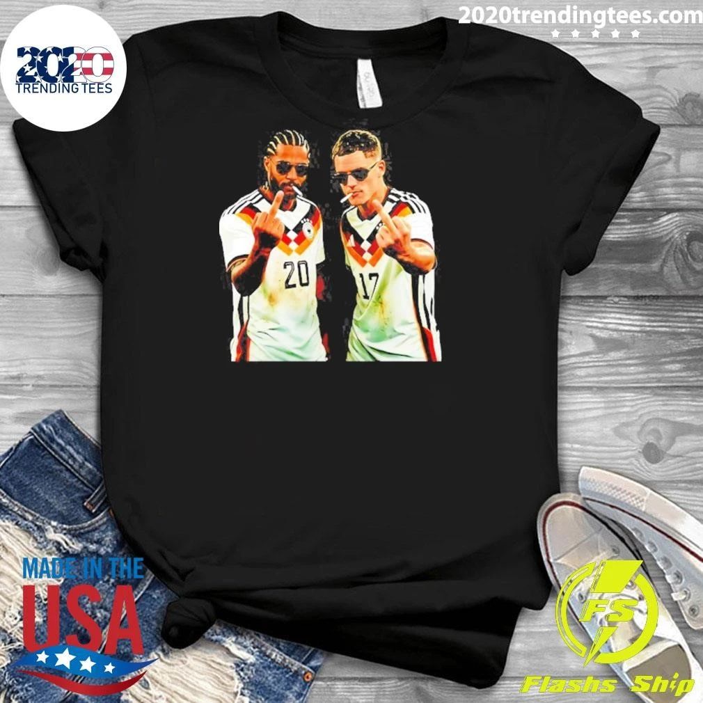 German Football The Middle Finger Gesture 3 Shirt